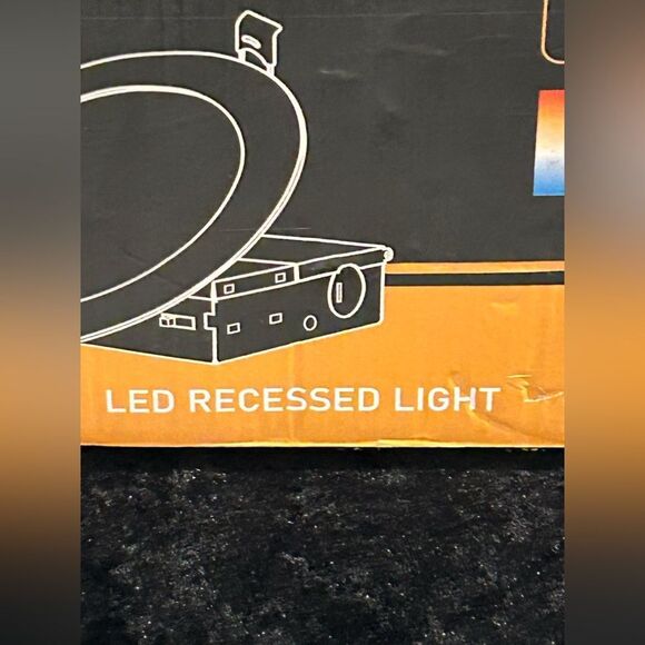 UVFD 12 Pack 6 Inch 5CCT Ultra-Thin LED Recessed Ceiling Light – New in Box** - Picture 3 of 12